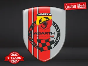 Fiat Abarth Vinilos Ventana Auto Personalizados Estilo Máximo Pro